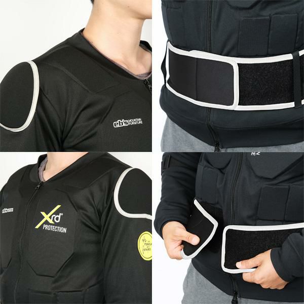 スノーボード プロテクター エビス ebs BODY DEFENDER XRD PLUS スノボ