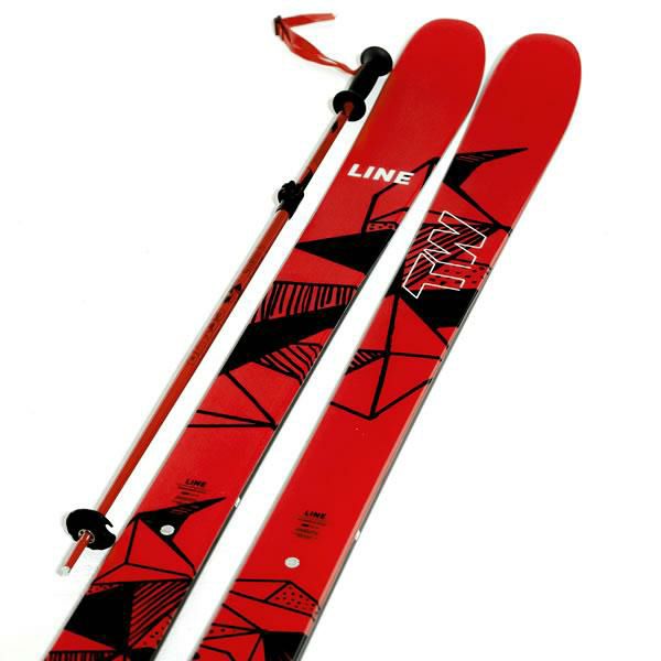 ライン スキーポール 子供用 2025 GET UP Maroon 75～105cm 伸縮式