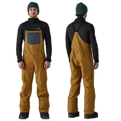 パタゴニア メンズ ウェア　パウダータウンビブパンツ　POWDER TOWN BIB -pnt  30705 /Raptor Brown (RPBN)　 PATAGONIA  スキー・スノーボード 【C1】