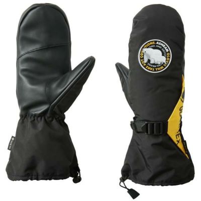 スノーボード グローブ ミトン アシュラム グローブ SPACING LOO MITT  / BLACK  ロングカフ　(24-25 2025)ashram グローブ【C1】