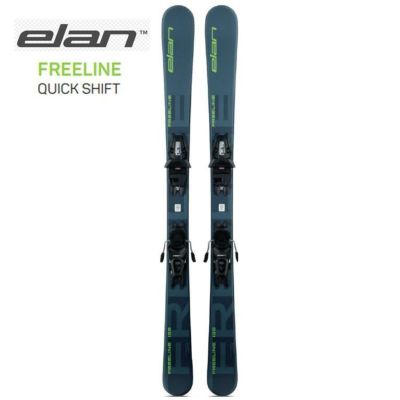 エラン スキー板 2026 FREELINE QUICK SHIFT 2サイズ ＋ EL 10.0 SHIFT GW ショートスキー フリーライン 25-26 エランスキー