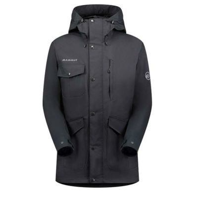 マムート　アウトドア　ウェア　Mountain SO Parka AF Men　/ BLACK 0001　1011-01950  マウンテンSOパーカ　メンズ MAMMUT