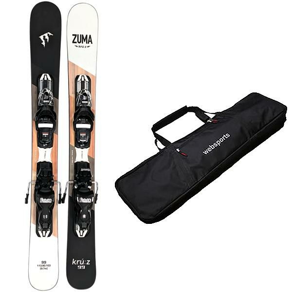 ZUMA ツマ 99cm スキーボード 24-25 KRU:Z Mini 99SW＋ルック XPRESS10 