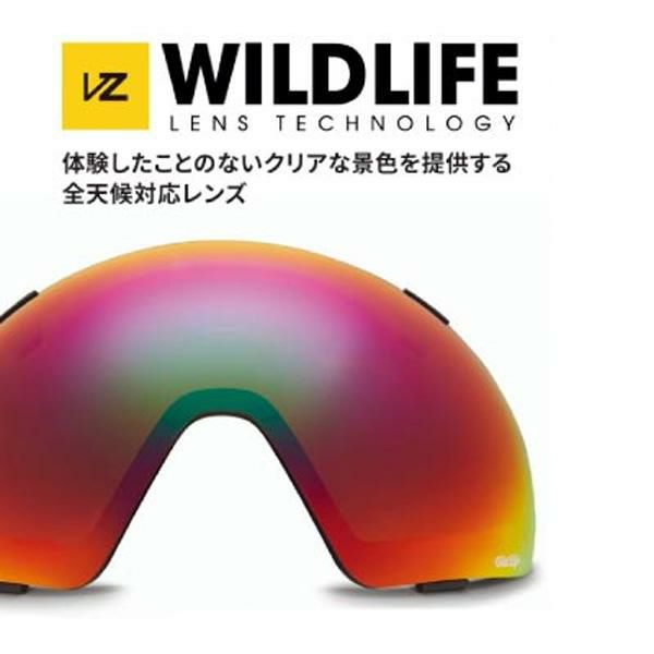 スノーボード ゴーグル キッズ ボンジッパー(VONZIPPER) TRIKE（24-25