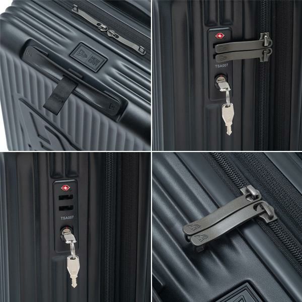 ニューエラ キャリーケース 33-38L ブラック ニューエラ キャリーケース 33-38L SMALL ブラック ( 14409929