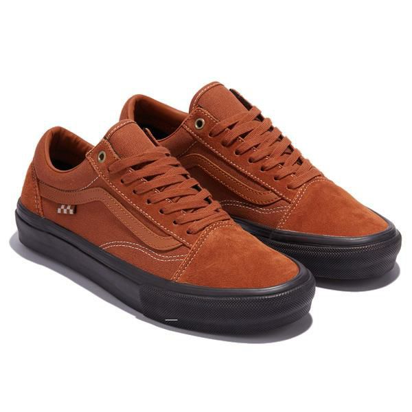 レア　希少バンズvans スケートシューズ　スエード　エンジ バンズ オールドスクール VANS SKATE OLD SKOOL / SIENNA