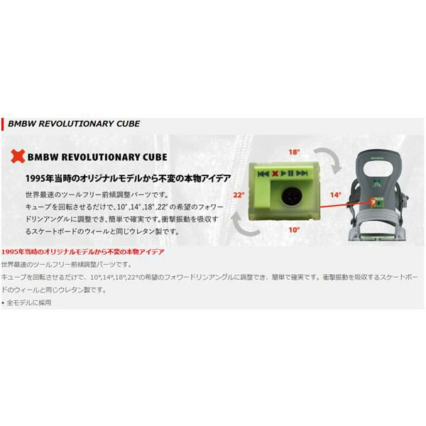 ベントメタル ビンディング BENTMETAL TRANSFER RED 日本正規品 (25-26