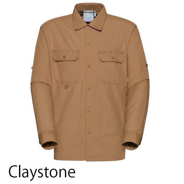 マムート シャツ Highland Longsleeve Shirt AF Men / CLAYSTONE 7546