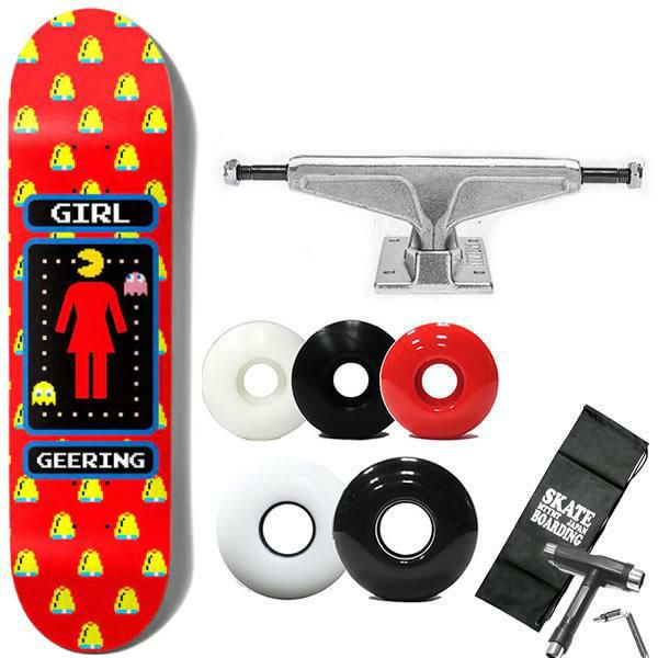 ベンチャートラック セット スケボー コンプリート GIRL PAC MAN +