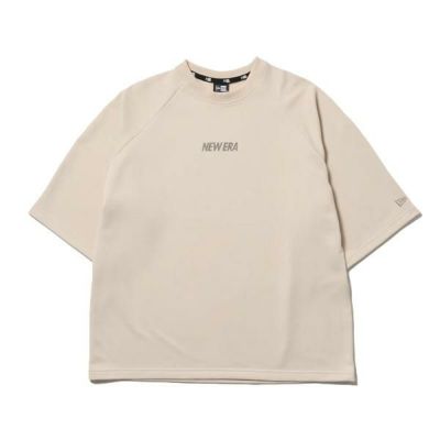 ニューエラ tシャツ 速乾  半袖 ドライスウェット Wordmark Logo サンドベージュ(14410162) NEWERA  正規品【C1】