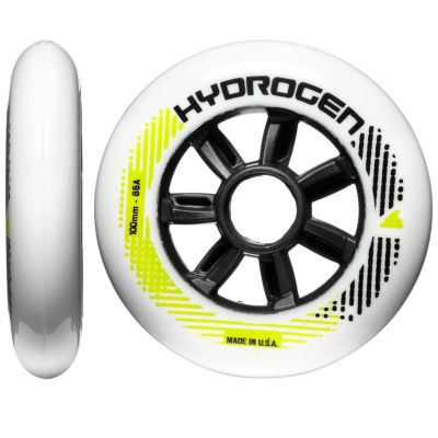 ローラーブレード インラインスケート スペアウィール HYDROGEN 100mm 85A 8pcs (06635500101) ROLLERBLADE 【C1】