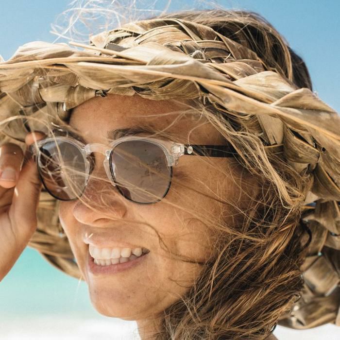 サンスキー 偏光 サングラス アヴィラ クリアトータステラフェード