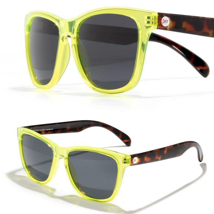 サンスキー 偏光 サングラス ヘッドランド ライムトータスレート