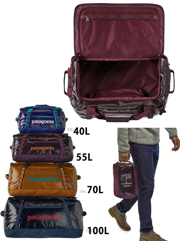 Patagonia パタゴニア 赤 ブラックホール ダッフル 45L 49335 Brandol