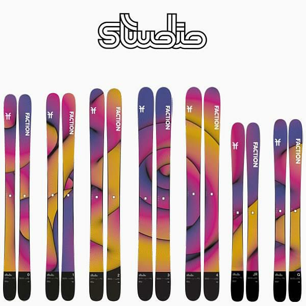 FACTION SKI 2026 STUDIO 3 スタジオ3 スキー板 単品 (板のみ