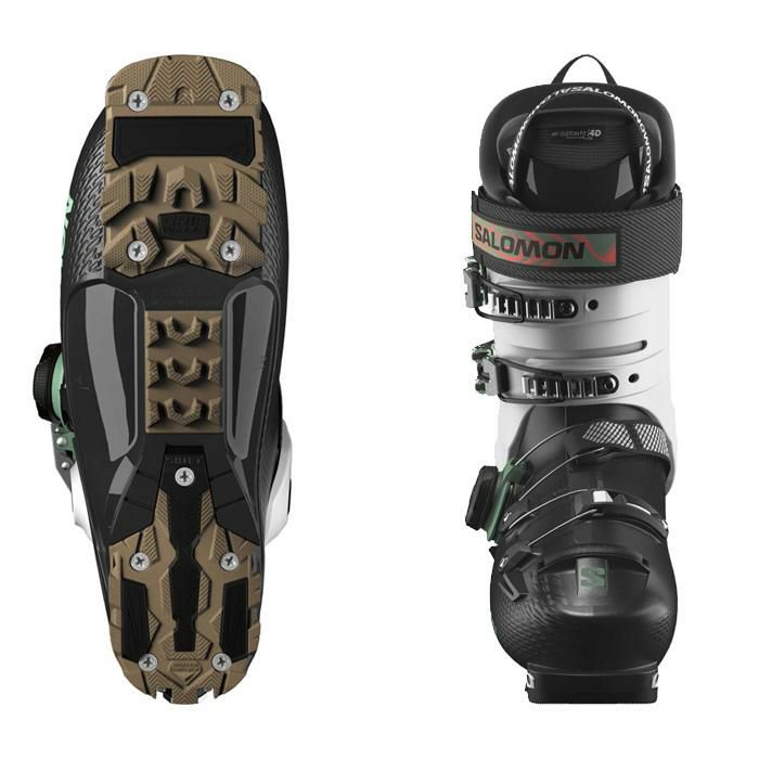SALOMON スノーボードブーツ ブラック/グリーン Salomon FOIL 1080 Teneighty Freeride/Park/Downhill Ski Boots