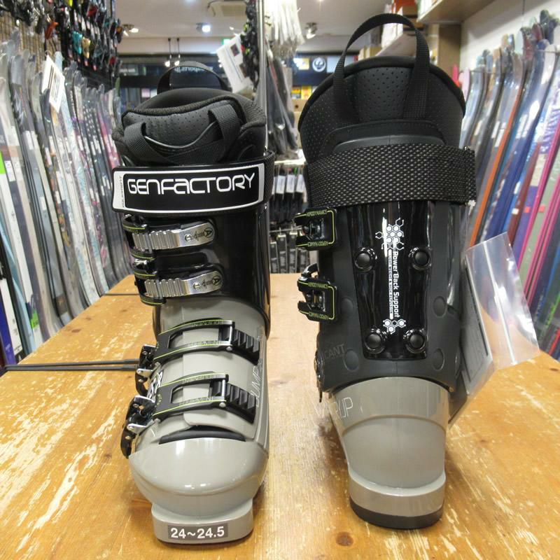 GEN スキーブーツ BUMPS 8（AUTO-FIT ) ラテブラウン x マットブラック