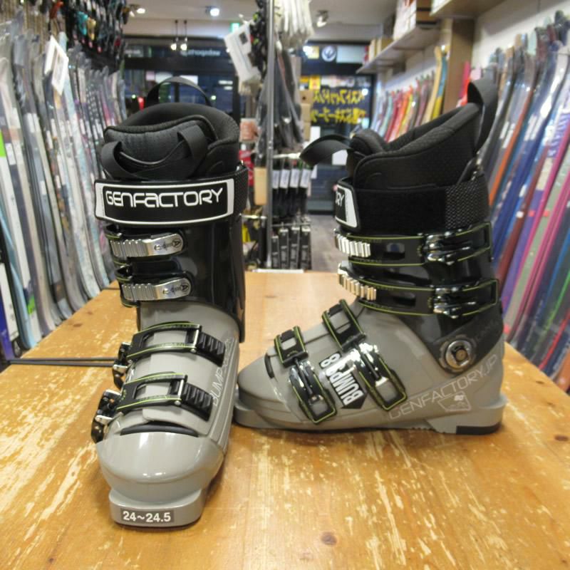 GEN スキーブーツ BUMPS 8（AUTO-FIT ) ラテブラウン x マットブラック