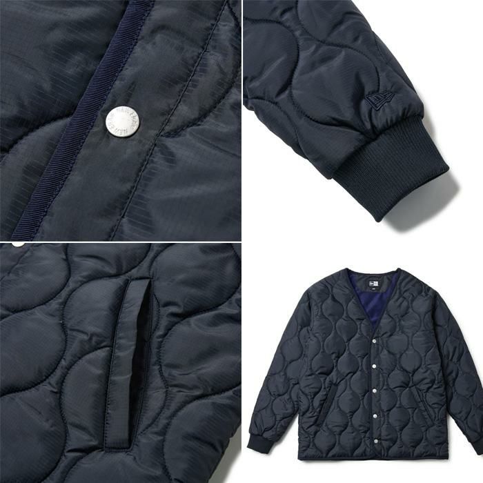 ニューエラ ゴルフウェア インサレーティッド キルティング ジャケット