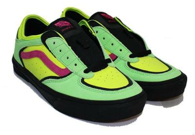 バンズ VANS SKATE ROWLEY / NEON PINK-GREEN ( VN000DA24GO