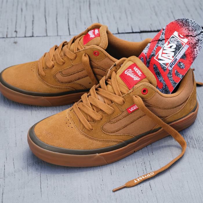 バンズ スニーカー Vans X Odyssey BMX Proof Wafflecup (VN000DCGBRO