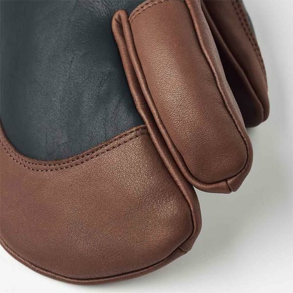 新品未使用！正規品！最新HestraヘストラグローブTopo3Finger HESTRA ヘストラ グローブ TOPO 3-FINGER FULL LEATHER SHORT