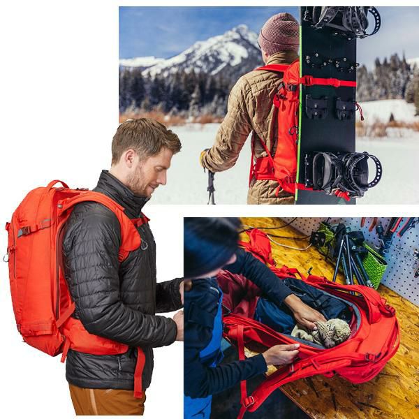 GREGORY グレゴリー バッグ TARGHEE 32 MED/LRG ガンマレッド ターギー