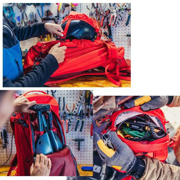 GREGORY グレゴリー バッグ TARGHEE 32 MED/LRG ガンマレッド ターギー