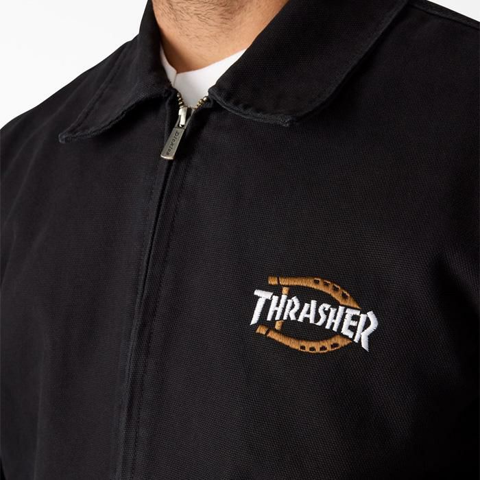 ディッキーズ×スラッシャー コラボ ジャケット / ブラック DICKIES x