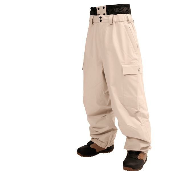 24-25 SCAPE BAGGY PANTS/Lサイズ/LIGHT SAND ○処分価格！！SCAPE エスケープ スノーボードウェア 24-25 ○Lサイズ