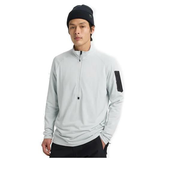 バートン ak HELIUM GRID HALF ZIP FLEECE ヘリウム グリッド ハーフ