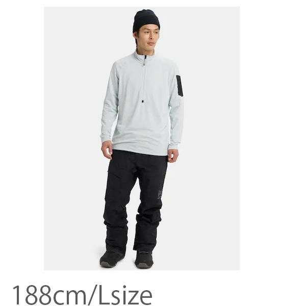 メンズ Burton [ak] ヘリウム グリッド ハーフジップ フリース BURTON バートン Men's [ak] Helium Grid Fleece Half-Zip エーケー