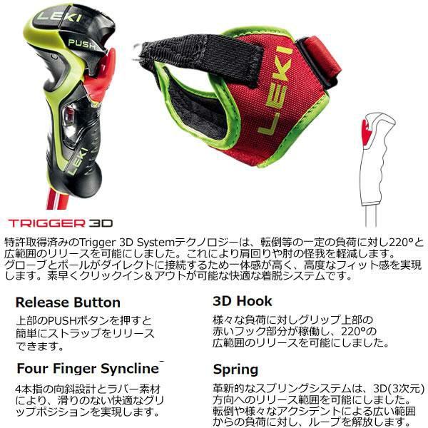 LEKI スキーポール 2026 AIRFOIL 3D ブラック / ダークアンスラサイト