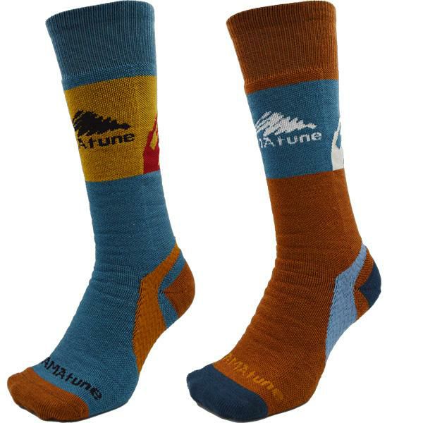 yamatune 靴下 スキーソックス フリーライド アナトミカル ヤマ