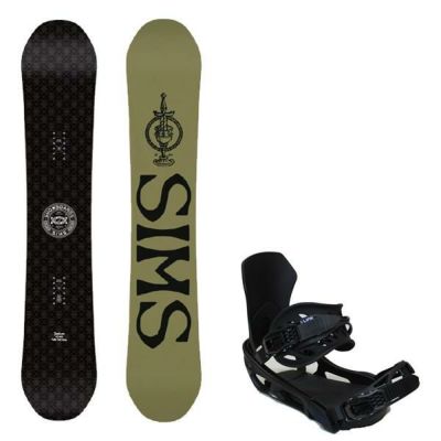 シムス スノーボード2点セット JOKER / BLACK (25-26 2026) +LINK