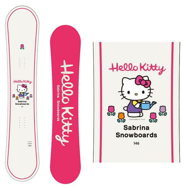 スノーボード 板 レディース SABRINA HELLO KITTY LTD Gray サブリナ